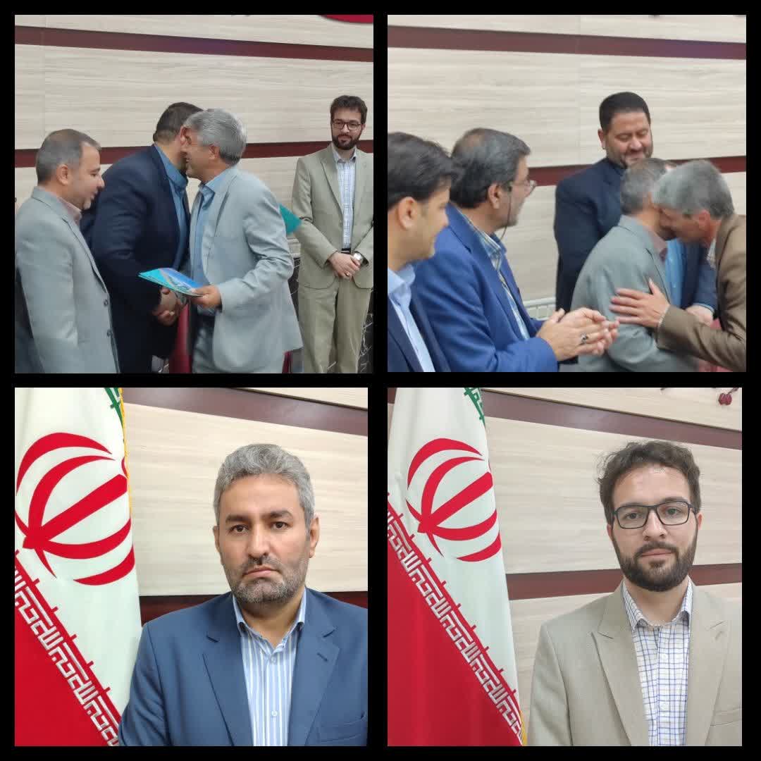 برگزاری مراسم تکریم و معارفه بخشداران مرکزی و یامچی مرند