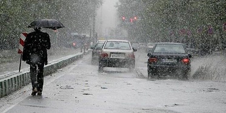 بارشهای رگباری و تگرگ نواحی شمالی آذربایجانشرقی را فرا میگیرد