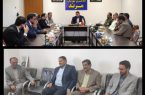 حضور فرماندار ویژه مرند به همراه چند نفر از روسای بخشها،ادارات و نهاد های نظامی و انتظامی در محل دادگستری شهرهای مرند و یامچی