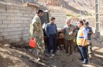 خدمت رسانی صادقانه گروه های جهادی سپاه در روستاهای مرند