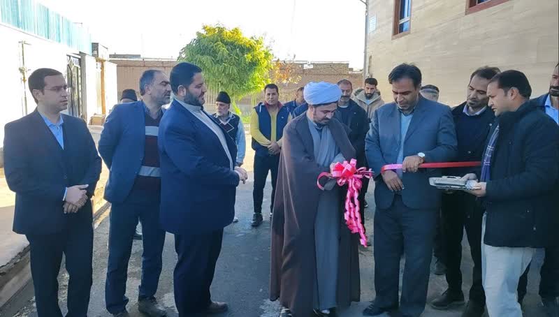 افتتاح دو طرح روستایی در مرند