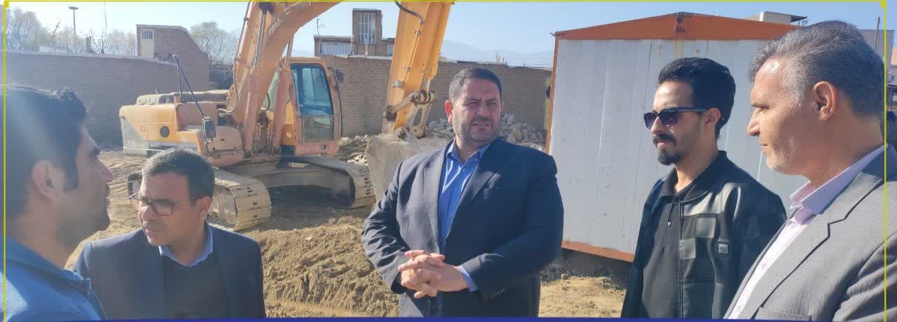 پیگیری حضوری فرماندار مرند از روند احداث و تکمیل شدن پل دهستان دولت آباد