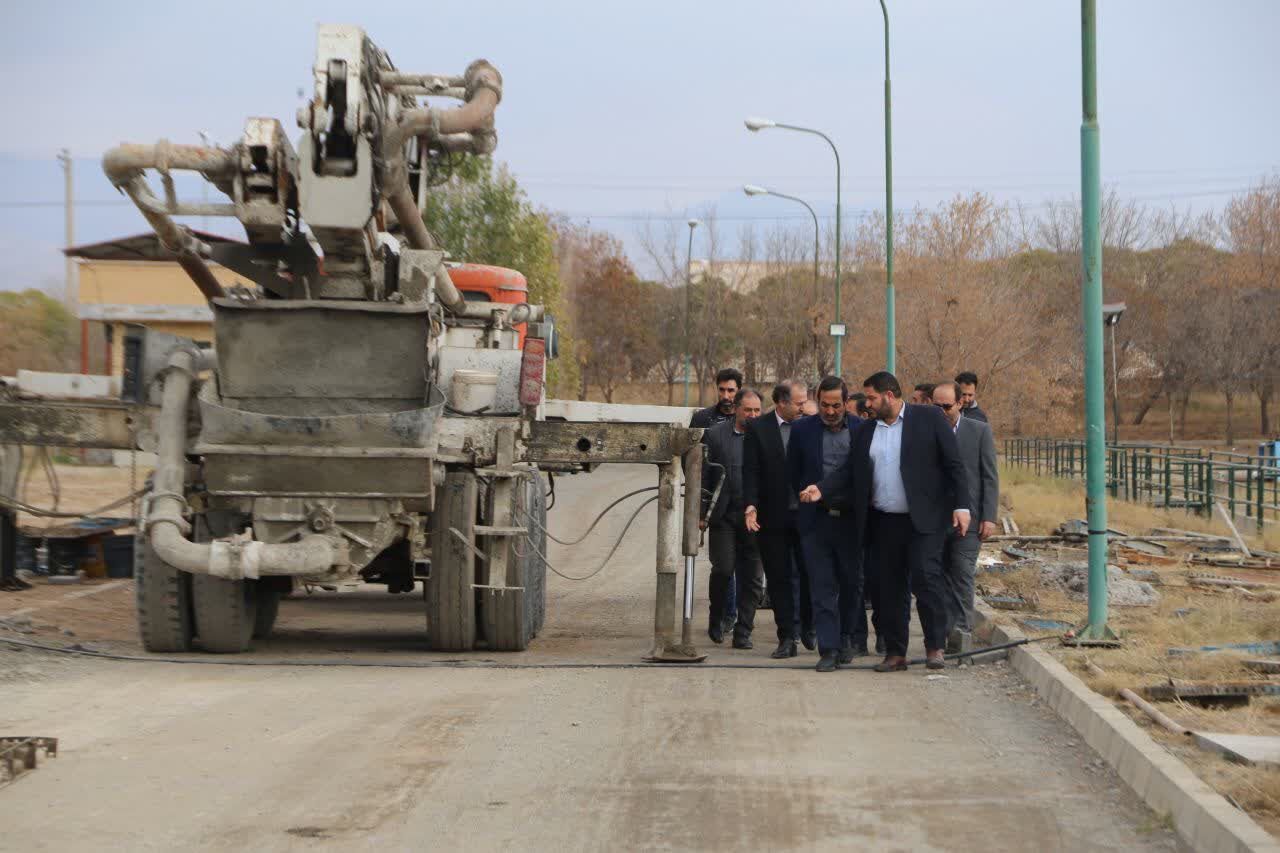 پیشرفت ۶۰ درصدی مدول دوم تصفیه خانه مرند