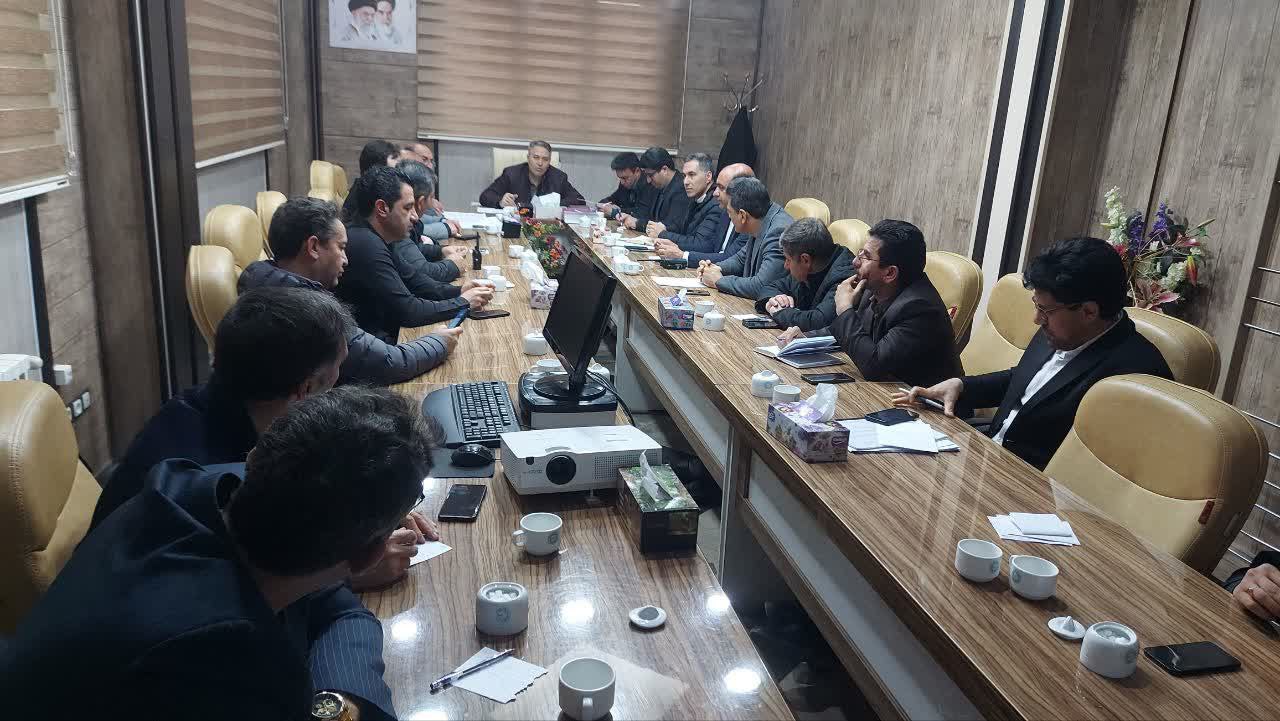 برگزاری جلسه ستاد تسهیلات نوروزی شهرداری مرند
