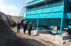 تجهیز کارخانه آسفالت شهرداری مرند به بگ فیلتر