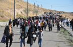 برگزاری همایش پیاده روی خانوادگی در مرند