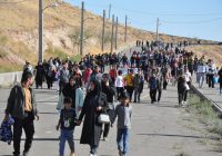 برگزاری همایش پیاده روی خانوادگی در مرند برگزاری همایش پیاده روی خانوادگی در مرند